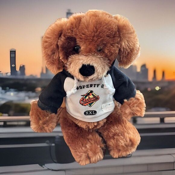 Good Stuff Baltimore Orioles‎ Official MLB Puppy Dog Plush Stuffed Animal 14" - Picture 1 of 7